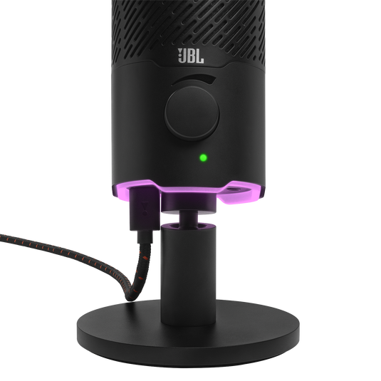 JBL Quantum Stream - Black - Dual pattern premium USB microphone for streaming, recording and gaming - Detailshot 5 image number null